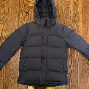 Navy blue super puff